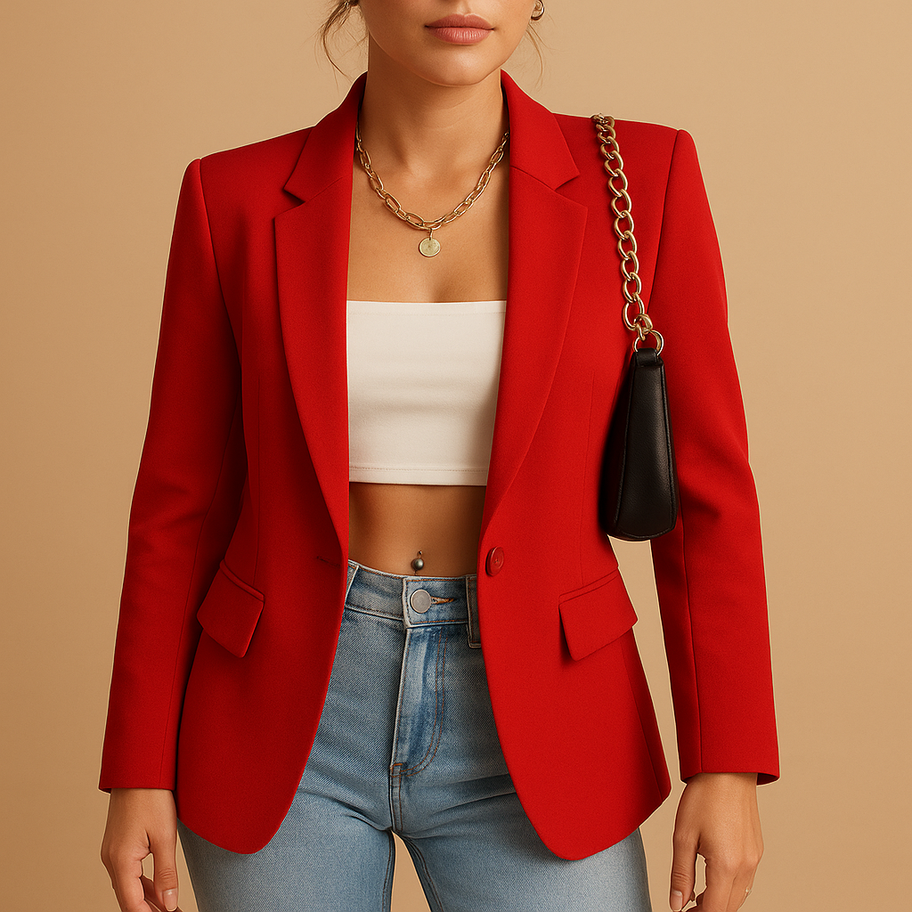 Montrel™ | Blazer ajusté élégant pour femmes